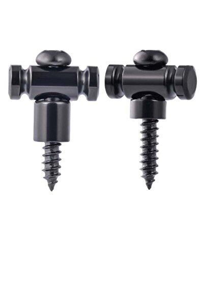 Arabest مثبتات أوتار أسطوانة الجيتار المعدنية شديدة التحمل (مجموعة من قطعتين)