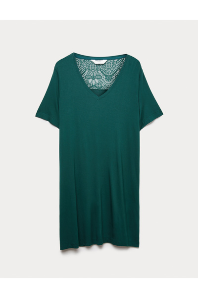 Marks & Spencer Dantel Detaylı Gecelik