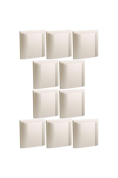 Raco مقابس كابل ماليا سينسز أحادية القناة - عبوة من 10 قطع 45 أمبير (لون الشمبانيا)