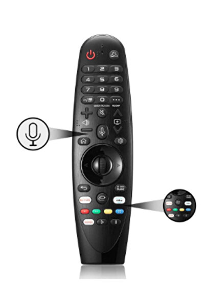 Arabest TV remote control voice with pointer suitable for smart TV