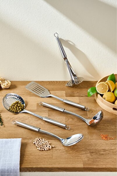 Karaca Forge 5 Piece Steel Serving Set