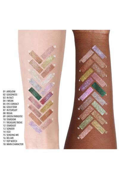 MOİRA Diamond Daze Liquid Shadow (004, I Mean)