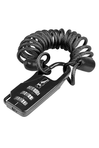 M-wave Încuietoare antifurt spiralată cu capac transparent 1200 mm