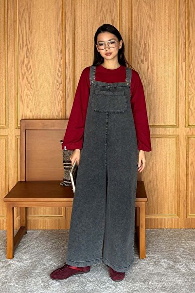 Ceylan Otantik Ολόσωμη φόρμα ανθρακί κοτσάνι