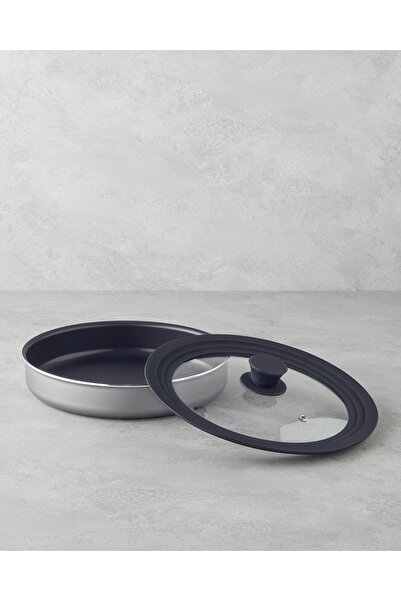 English Home Clickease 6 Piece Premium Cookware Set 20-24-26 cm Gray