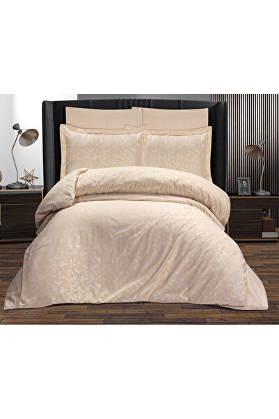 ihvan online Set de lenjerie de pat din satin jacquard dublu - 200x220 - Set ...