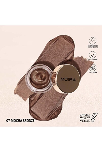 MOİRA ظلال العيون الكريمية اللامعة من إيفرلاست (007، برونزي موكا)