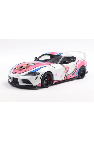 Solido TOYOTA GR SUPRA WORKS ITASHA WHITE 2024 1:18