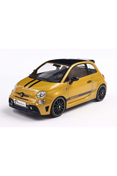 Solido Fiat F595 Abarth WORKS, Galben, 2024 1:18
