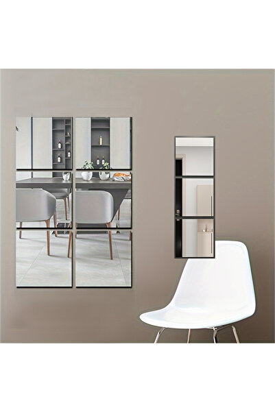 POWER Acrylic mirror wall stickers, self-adhesive soft mirrors, for bedrooms/...