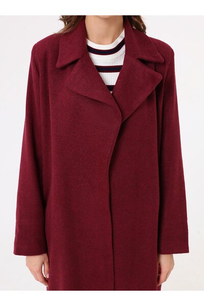 Refka Μακρύ παλτό - Βουργουνδία -