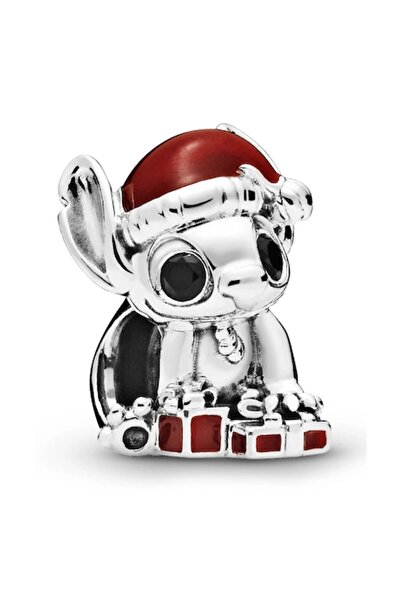 Pandora Talisman tip pandantiv de Craciun cu Stitch de la Disney - Argint 925