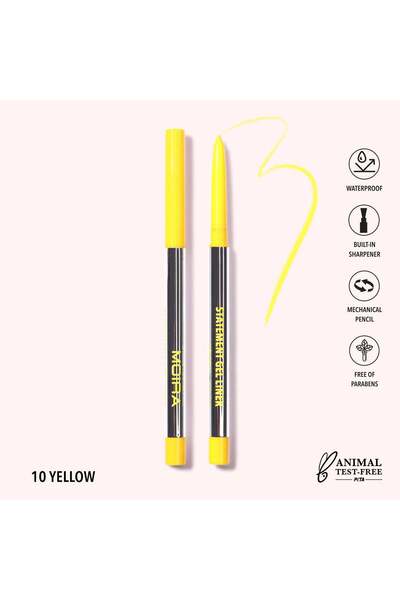 MOİRA قلم تحديد جل (010، أصفر)