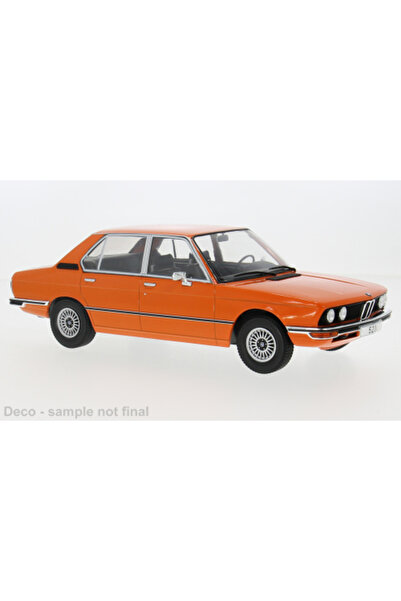 Model Car Group BMW 5er (E12), Portocaliu, 1973 1:18