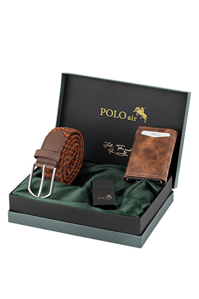 Polo Air Magnetic Automatic Mechanism Wallet Knitted Flexible Belt Lighter Me...