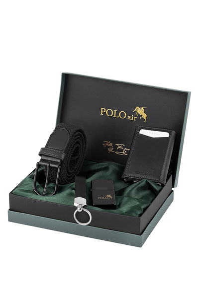 Polo Air Automatic Mechanism Wallet Knitting Flexible Belt Lighter Keychain M...