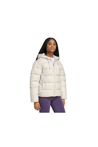 adidas W Ess Sd P Hd J Women's Casual Coat Jv7768 White