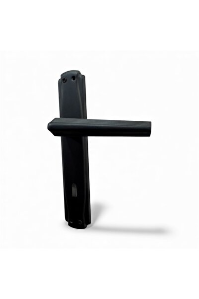 armex Cide Model Mat Siyah Aynalı Kapı Kolu – 7’li Set (5 Oda + 2 WC)