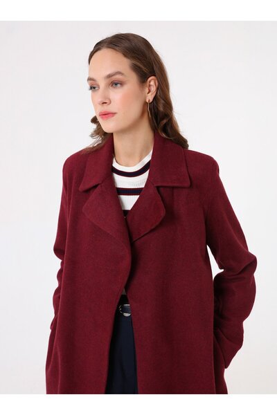 Refka Μακρύ παλτό - Βουργουνδία -