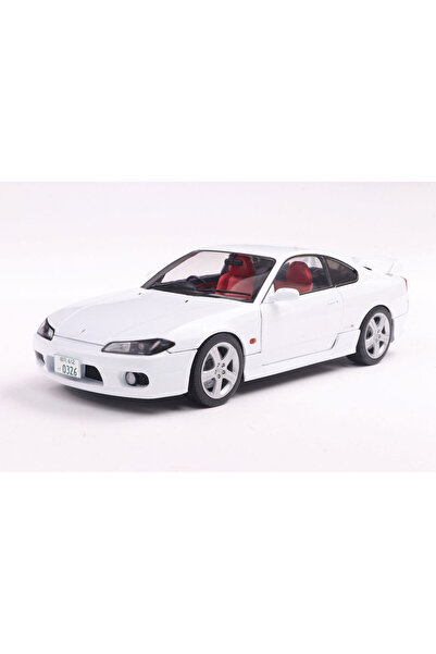 Solido Macheta auto, NISSAN SILVIA S15 SPEC-R AERO ASPEN WHITE 1999 1:18