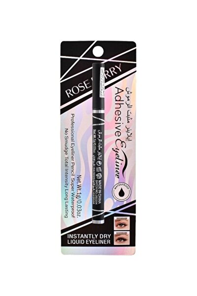 ROSE BERRYY Rose Berry Professional Lash-Fixing Eyeliner, Ultra Waterproof, Black