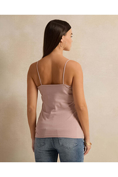 REDTAG Women Lilac Strappy Vest