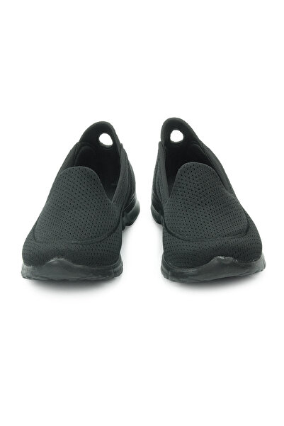 ihvan online Mesh Laceless Shoes, Lightweight and Comfortable Hajj Umrah Shoes - Black