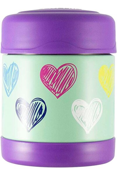 Thermos Themros - Vacuum Insulated Food Jar - 290 ml - Hearts