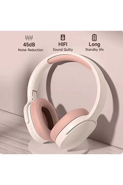 Generic Foldable Wireless Headphones Bluetooth 5.3 Earphone Stereo HIFI Headset Game Earbuds Mic
