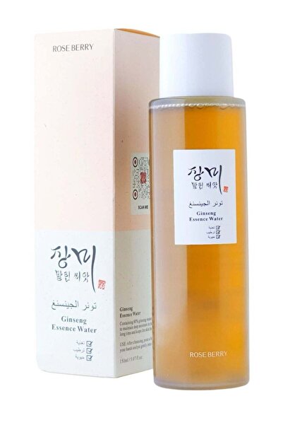 roseberry تونر الجينسنغ والتوت الوردي - ترطيب وتغذية