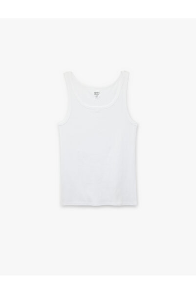 Koton Cotton Sleeveless U Neck Undershirt
