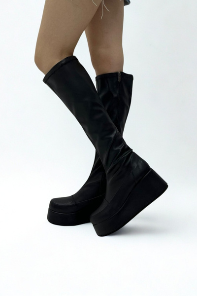 inizio Stretch Thick Sole Women's Boots V4255