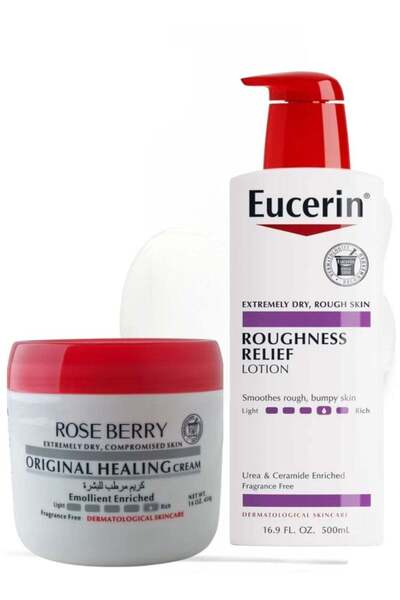 ROSE BERRYY ROSE BERRY ORIGINAL HEALING CREAM EMOLLIENT ENRICHED + Roughness ...
