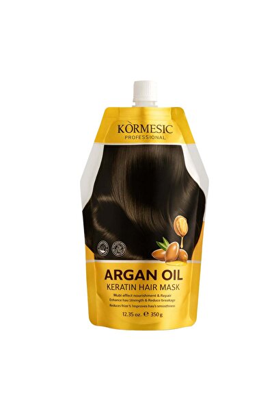 Kormesic Mască de păr cu ulei de argan și keratină – 350 g