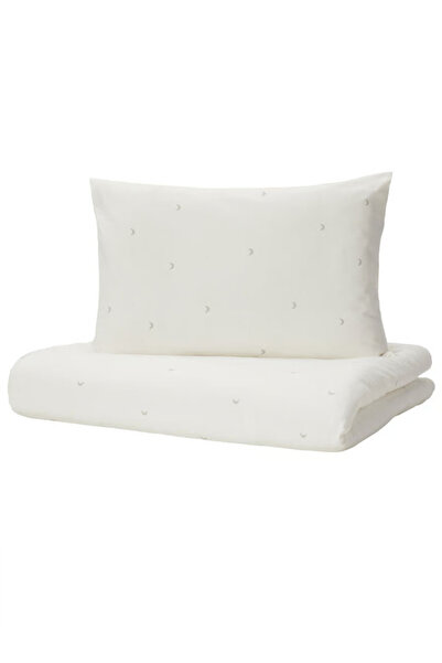 Lena St Children's duvet cover and one pillowcase set, white, 110x125/35x55 cm LENAST