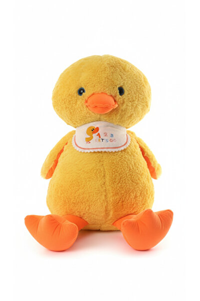 POLLYTOYS PELÜŞ OYUNCAKTA DÜNYA MARKASI Ördek Önlüklü 70 cm - Sevimli & Peluş