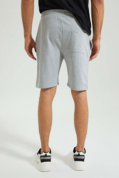 REDTAG Grey Elasticated Waist Short