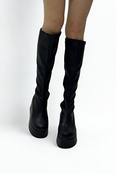 inizio Stretch Thick Sole Women's Boots V4255