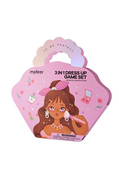 Mideer 3’Ü 1 Arada Giydirme Oyunu Seti Defile Ct2283