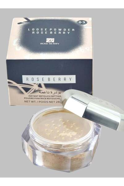 roseberry بودرة تثبيت فورية برائحة التوت الوردي رقم 03