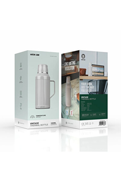 Green Lion Vintage Thermal Bottle
