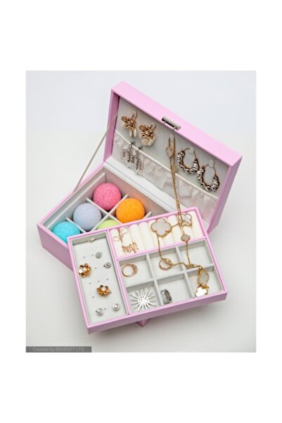 LORA LUXURY Cutie de bijuterii cu 12 bombe de baie