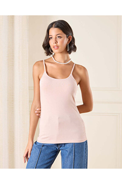 REDTAG Women Pink Solid Cami Vest