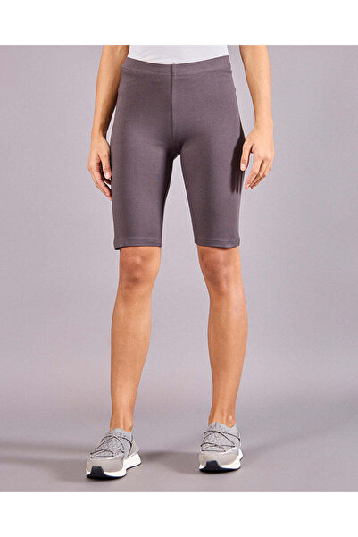 REDTAG Women Charcoal Solid Biker Short