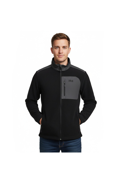 Helly Hansen Ανδρικό μπουφάν Polar Block Μαύρο ψηλός λαιμός