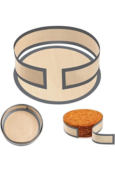 VALA Covoraș de copt din silicon antiaderent pentru tavă cu arc de 23 cm - Gri