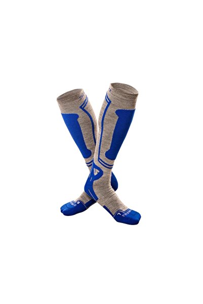 Under Shield Men's Winter Wool High Sports Socks 43/46, Blue