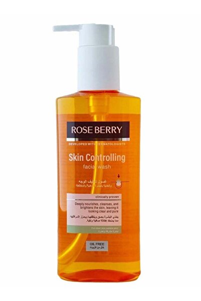 roseberry غسول الوجه للتحكم في البشرة بخلاصة التوت الوردي