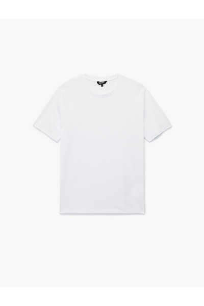 Koton Regular Fit Short Sleeve Crew Neck Basic Cotton T-Shirt