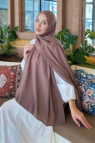 lamelif Comfort Cotton Shawl Soft Brown